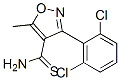 3-(2,6-Dichlorophenyl)-5-methylisoxazole-4-carbothioamide Structure,175204-43-0Structure