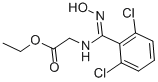 Ethyl 2-{[(2,6-dichlorophenyl)(hydroxyimino)methyl]amino}acetate Structure,175204-50-9Structure