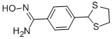 4-(1,3-Dithiolan-2-yl)-n-hydroxy-benzenecarboximidamide Structure,175204-51-0Structure