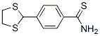 4-(1,3-Dithiolan-2-yl)benzene-1-carbothioamide Structure,175204-52-1Structure