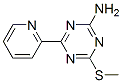 4-(Methylthio)-6-(2-pyridyl)-1,3,5-triazin-2-amine Structure,175204-53-2Structure