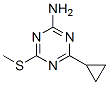 4-Cyclopropyl-6-(methylthio)-1,3,5-triazin-2-amine Structure,175204-57-6Structure