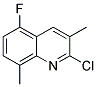 2-Chloro-5-fluoro-3,8-dimethylquinoline Structure,175204-94-1Structure