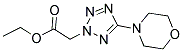 Ethyl (5-(morpholino)tetrazol-2-yl)acetate Structure,175205-05-7Structure