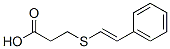 3-(Styrylthio)propanoic acid Structure,175205-21-7Structure