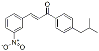 1-(4-異丁基苯基)-3-(3-硝基苯基)-2-丙烯-1-酮結(jié)構(gòu)式_175205-30-8結(jié)構(gòu)式