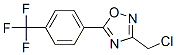 3-(Chloromethyl)-5-[4-(trifluoromethyl)phenyl]-1,2,4-oxadiazole Structure,175205-84-2Structure