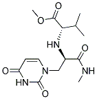 (r)-(9ci)-n-[1-[(3,4-二氫-2,4-二氧代-1(2H)-嘧啶)甲基]-2-(甲基氨基)-2-氧代乙基]-L-纈氨酸甲酯結(jié)構(gòu)式_175228-78-1結(jié)構(gòu)式