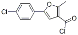 5-(4-Chlorophenyl)-2-methylfuran-3-carbonyl chloride Structure,175276-63-8Structure