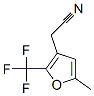 5-Methyl-2-(trifluoromethyl)furo-3-ylacetonitrile Structure,175276-72-9Structure