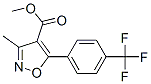 Methyl 3-methyl-5-[4-(trifluoromethyl)phenyl]isoxazole-4-carboxylate Structure,175276-89-8Structure