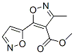 5-(5-Isoxazolyl)-4-methoxycarbonyl-3-methylisoxazole Structure,175277-13-1Structure