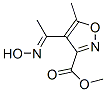 Methyl 4-(1-hydroxyiminoethyl)-5-methylisoxazole-3-carboxylate Structure,175277-20-0Structure