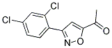 1-[3-(2,4-Dichlorophenyl)isoxazol-5-yl]ethan-1-one Structure,175277-34-6Structure