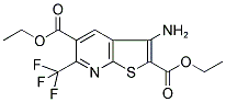 Diethyl 3-amino-6-(trifluoromethyl)thieno[2,3-b]Pyridine-2 ,5-dicarboxylate Structure,175277-75-5Structure