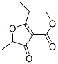 Methyl 2-ethyl-5-methyl-4-oxo-4,5-dihydrofuran-3-carboxylate Structure,175277-78-8Structure