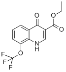 Ethyl 4-oxo-8-(trifluoromethoxy)-1,4-dihydroquinoline-3-carboxylate Structure,175278-35-0Structure