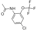 4-Chloro-2-(trifluoromethoxy)acetanilide Structure,175278-36-1Structure