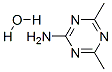 4,6-Dimethyl-1,3,5-triazin-2-amine hydrate Structure,175278-59-8Structure