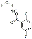 2,5-Dichlorobenzenesulfinic acid sodium salt monohydrate Structure,175278-63-4Structure