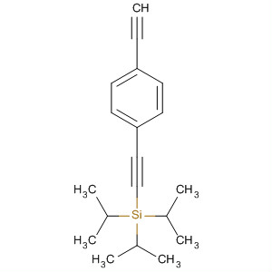 ((4-Ethynylphenyl)ethynyl)triisopropylsilane Structure,175345-90-1Structure