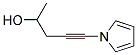4-Pentyn-2-ol, 5-(1h-pyrrol-1-yl)-(9ci) Structure,175352-09-7Structure