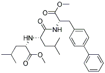 (s)-(9ci)-3-[1,1-聯(lián)苯]-4-基-n-[n-[1-(甲氧基羰基)-3-甲基丁基]-l-亮氨酰]-L-丙氨酸甲酯結構式_175422-81-8結構式