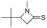 2-Azetidinethione, 4-(1,1-dimethylethyl)-1-methyl- Structure,175467-61-5Structure