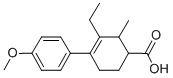 6-Ethyl-4-methoxy-5-methyl-2,3,4,5-tetrahydro-[1,1-biphenyl]-4-carboxylic acid Structure,1755-52-8Structure