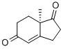 (7Ar)-7a-methyl-2,3,7,7a-tetrahydro-1h-indene-1,5(6h)-dione Structure,17553-89-8Structure