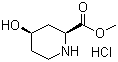 (2S,4R)-Methyl 4-hydroxypiperidine-2-carboxylate hydrochloride Structure,175671-43-9Structure