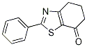 2-Phenyl-5,6-dihydrobenzo[d]thiazol-7(4h)-one Structure,17583-15-2Structure