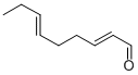 Trans,trans-2,6-Nonadienal Structure,17587-33-6Structure