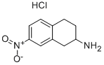 7-Nitro-1,2,3,4-tetrahydro-naphthalen-2-ylamine hydrochloride Structure,175871-06-4Structure