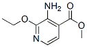 4-Pyridinecarboxylicacid,3-amino-2-ethoxy-,methylester(9ci) Structure,175965-75-0Structure