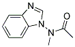 Acetamide, n-1h-benzimidazol-1-yl-n-methyl-(9ci) Structure,176101-95-4Structure