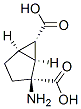 (1S,2S,5R,6S)-2-aminobicyclo[3.1.0]hexane-2,6-dicarboxylic acid Structure,176199-48-7Structure