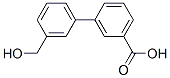 3’-(Hydroxymethyl)biphenyl-3-carboxylic acid Structure,176212-48-9Structure