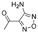 Ethanone, 1-(4-amino-1,2,5-oxadiazol-3-yl)-(9ci) Structure,17647-71-1Structure