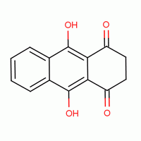 2,3-Dihydro-9,10-Dihydroxy-1,4-Anthracenedione Structure,17648-03-2Structure