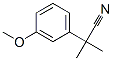 2-(3-Methoxyphenyl)-2-methylpropanenitrile Structure,17653-93-9Structure