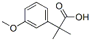 2-(3-Methoxyphenyl)-2-methylpropanoic acid Structure,17653-94-0Structure