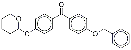 [4-(Phenylmethoxy)phenyl][4-[(tetrahydro-2h-pyran-2-yl)oxy]phenyl]-methanone Structure,176671-74-2Structure