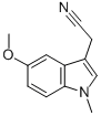 (5-Methoxy-1-methyl-1h-indol-3-yl)acetonitrile Structure,176688-98-5Structure