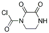 1-Piperazinecarbonyl chloride, 2,3-dioxo-(9ci) Structure,176701-73-8Structure