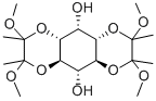 3,4-O-[(1R,2R)-1,2-二甲氧基-1,2-二甲基-1,2-乙二基]-1,6-O-[(1S,2S)-1,2-二甲氧基-1,2-二甲基-1,2-乙二基]-D-myo-肌醇結(jié)構(gòu)式_176798-27-9結(jié)構(gòu)式