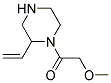 Piperazine, 2-ethenyl-1-(methoxyacetyl)-(9ci) Structure,176851-76-6Structure