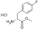 (R)-methyl2-amino-3-(4-fluorophenyl)propanoatehydrochloride Structure,176896-72-3Structure