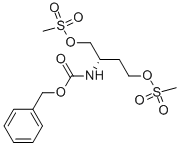 (S)-2-芐氧基羰基氨基-1,4-雙(甲烷磺酰氧基)丁烷結構式_176970-05-1結構式