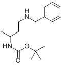 (3-Benzylamino-1-methyl-propyl)-carbamic acid tert-butyl ester Structure,176982-58-4Structure